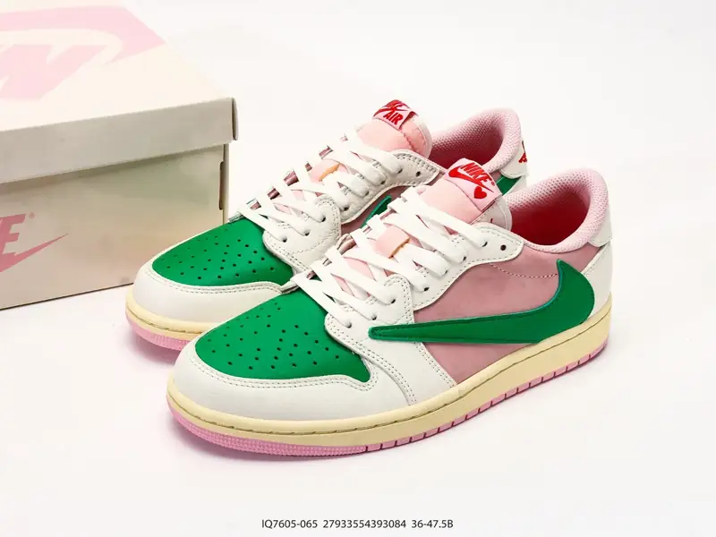 Air Jordan Zapatillas de skate Colaboración Caña Baja IQ7605-065 #27933554393084